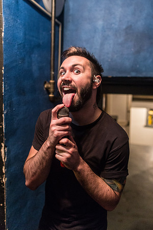Spencer Sotelo of Periphery (Backstage Portrait)